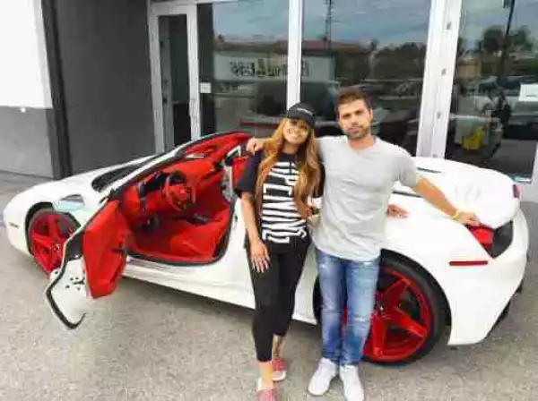 Blac Chyna Acquires A Brand New $272K Ferrari 488 Spider (Photos)